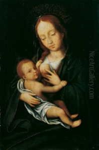 Madonna Lactans by Joos Van Cleve