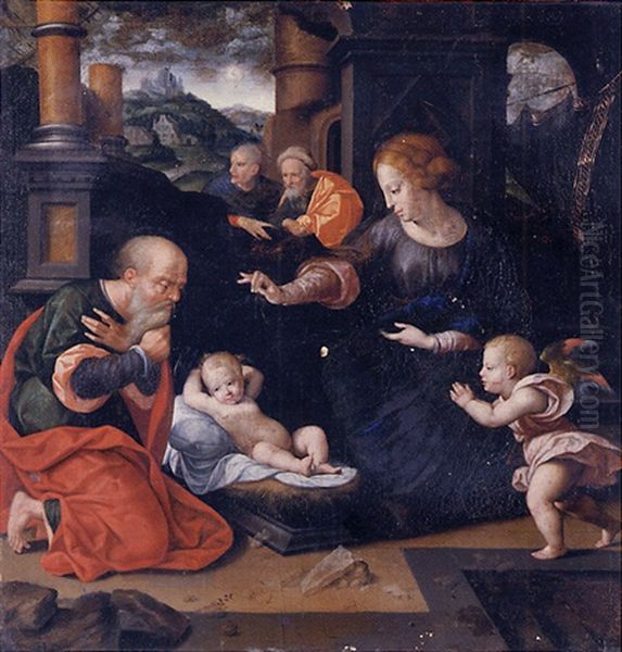 The Adoration Of The Christ Child - view 1
