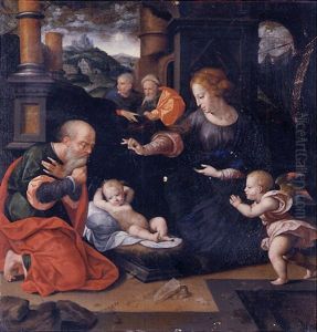 The Adoration Of The Christ Child