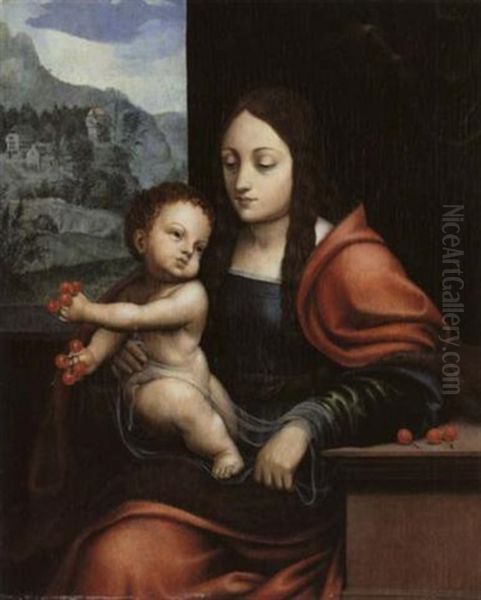 Maria Mit Kind (madonna Mit Den Kirschen) - view 1