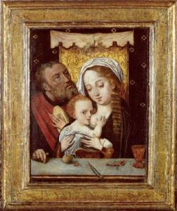 Die Heilige Familie by Joos Van Cleve