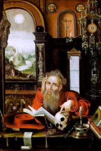 Der Heilige Hieronymus In Seinem Studio