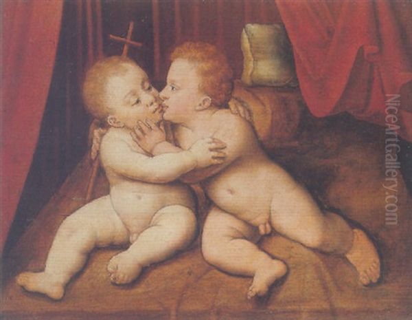 The Infant Christ With Saint John The Baptist - view 1