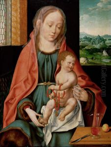 Maria Mit Kind by Joos Van Cleve