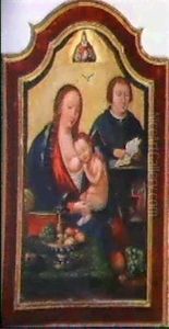 Madonnan Med Jesusbarnet by Joos Van Cleve
