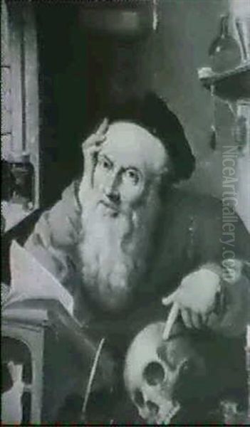 The Meditation Of Saint Jerome - view 1