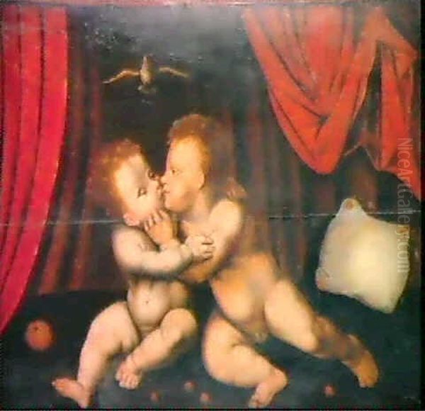 Christus Un Djohannes Als Kinder - view 1