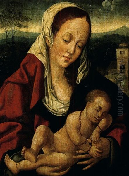 Vierge A L'enfant - view 1