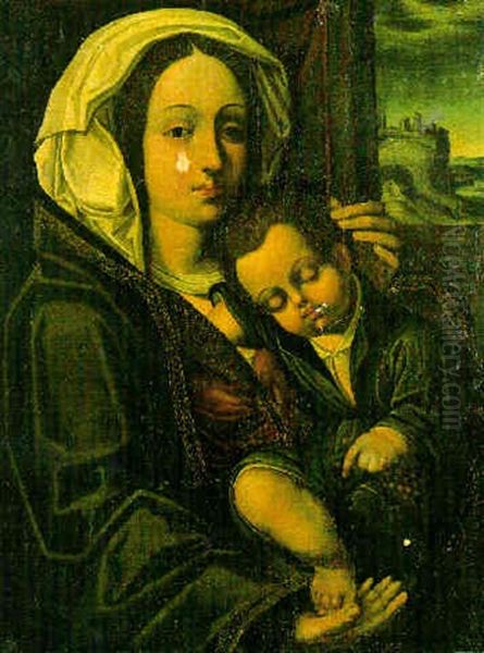 The Madonna And Child In A Landscape - view 1
