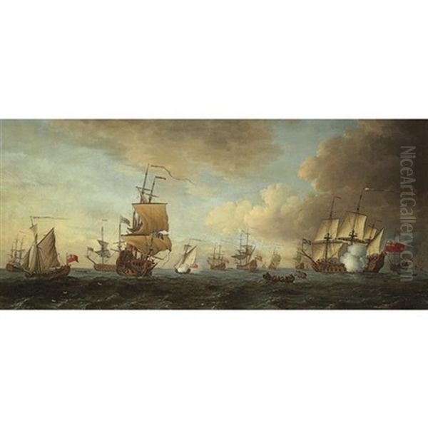 The British Fat Sea, 1688 - view 1