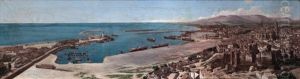 Vista Del Puerto De Malaga