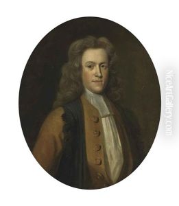 Portrait Of A Gentleman, Half-length, In An Buff Coat