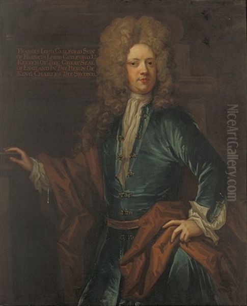 Portrait Of Francis, 2nd Lord Guilford In A Blue Velvet Coat With Jewelled Fastenings (collab. W/ Studio) - view 1