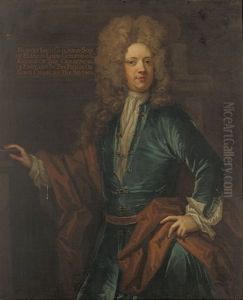 Portrait Of Francis, 2nd Lord Guilford In A Blue Velvet Coat With Jewelled Fastenings (collab. W/ Studio)