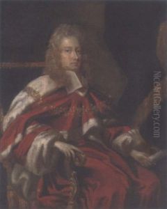 Portrait Of George Jeffreys, 1st Baron Jeffreys Of Wem, Seated, In Robes