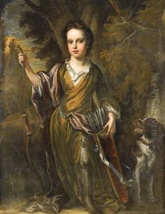 Portrait Of David Papillon by John Baptist Closterman
