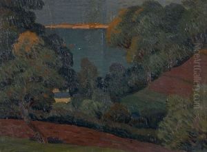 Paysage De Littoral by Albert Clouard