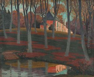 Manoir Dans Les Arbres by Albert Clouard