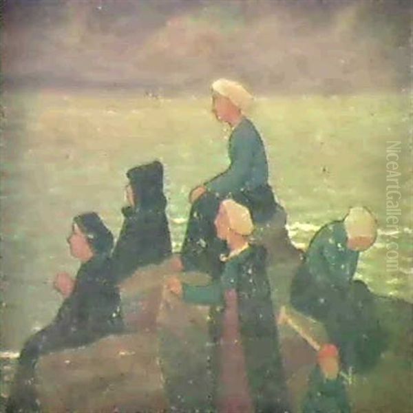 Etude Pour "les Femmes De Pecheurs" - view 1