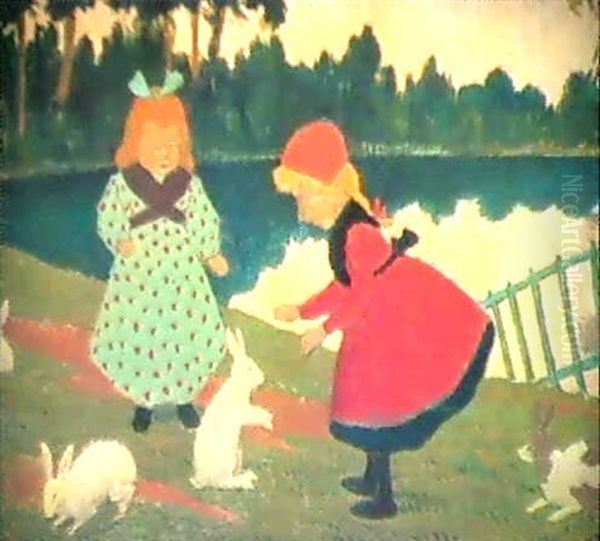 Les Fillettes Aux Lapins - view 1