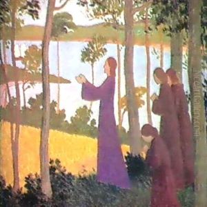 La Priere Du Soir by Albert Clouard