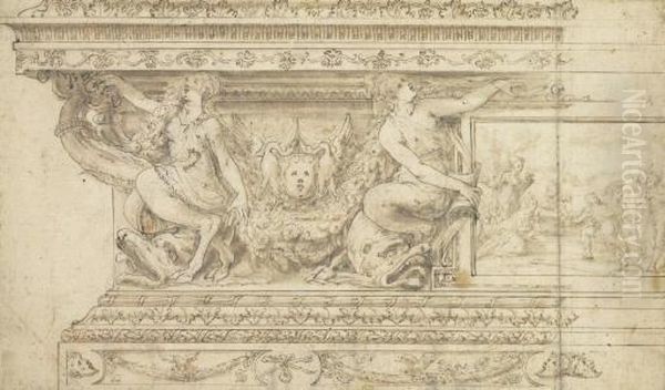 A Study For An Entablature - view 1