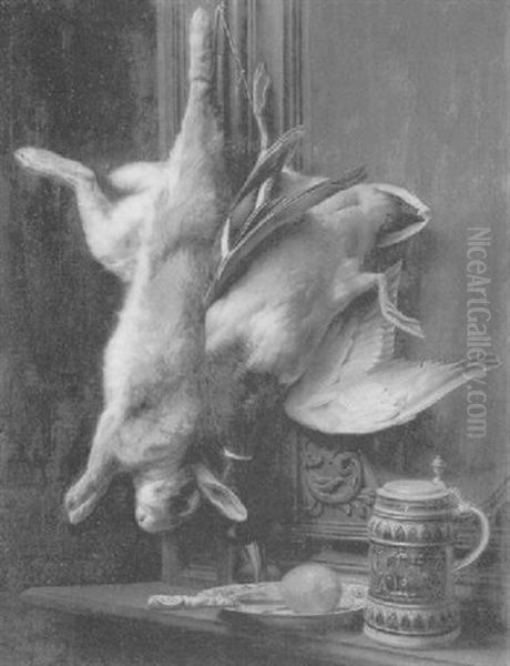 Nature Morte Au Lievre Et Colvert - view 1