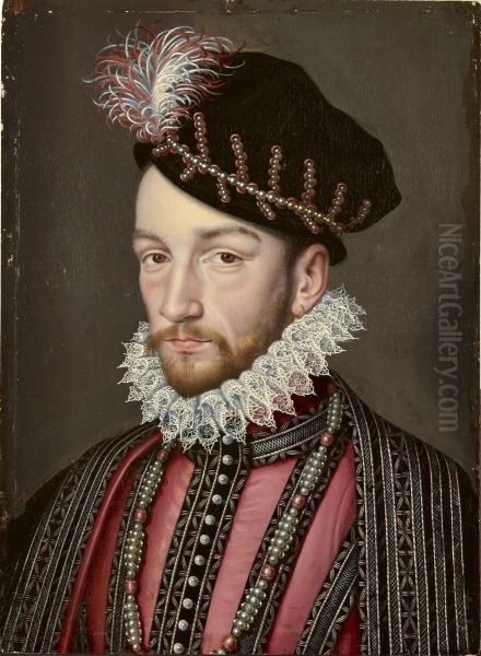 Portrait Of King Charles Ix Of France (1550-1574) - view 1