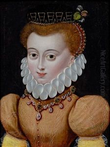 Portrait Of An Noble Lady by Francois Clouet