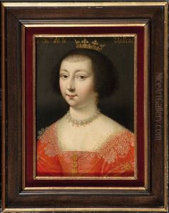 Portrait De La Duchesse Catherine De La Valette