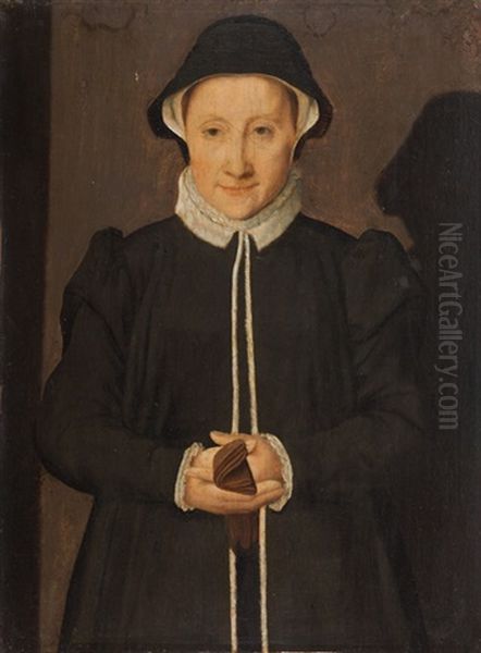 Bildnis Einer Dame In Schwarzem Kleid - view 1