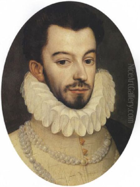 Portrait De Martin Du Hardaz (?), Gentilhomme De La Chambre Du Roi, Capitaine Des Chasses De Henri Iv - view 1