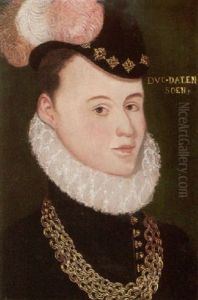 Portrait Of Francois, Duc Of D'alencon by Francois Clouet