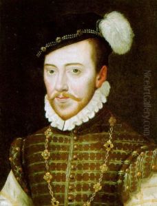 Bildnis Eines Fursten (konig Karl Ix. Von Frankreich?) by Francois Clouet