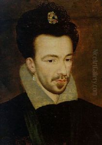Portrait Of King Henry Iii Of France by Francois Clouet