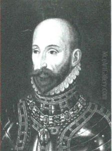 Portrait Of A Man Wearing The Order Of The Golden Fleece