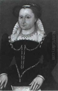 Bildnis Anne De Morges by Francois Clouet