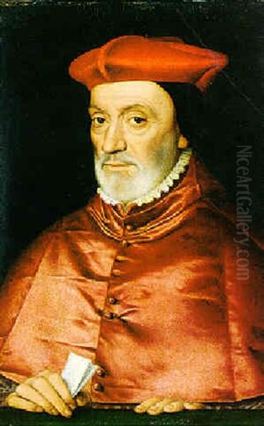 Portrait Of Jean Bertrand, Archbishop And Cardinal Of Sens - view 1