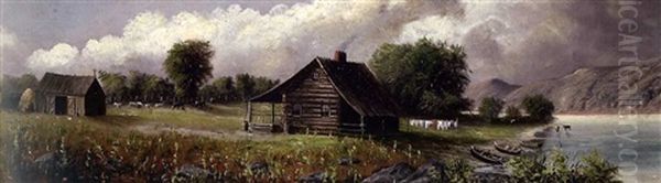 Log Cabin, Lakeshore - view 1