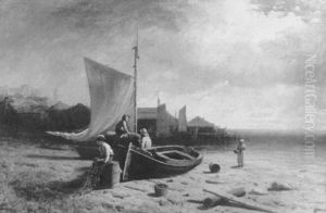 Fishing Boats On The Beach Fishing Boats On The Beach