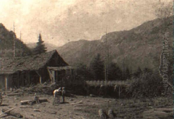 A Small Farm In The Mountains - view 1