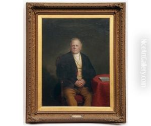 Portrait Of An Unknown Gent by Joseph Clover