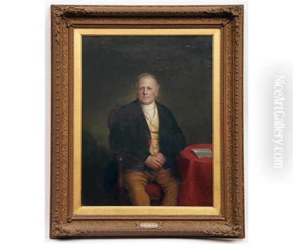 Portrait Of An Unknown Gent Seated - view 1