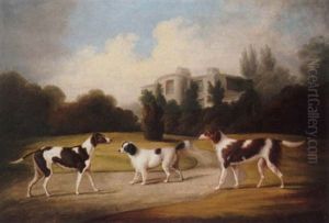 Sporting Dogs In The Grounds Of A Country House by Daniel Clowes