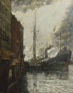 Chicago Harbor by William Clusmann