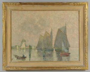 Coastal Scene by William Clusmann