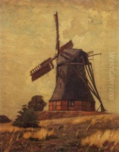 Dutch Windmill by William Clusmann