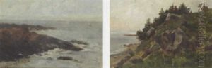 Rocky Shoreline, Maine by Oscar Regan Coast