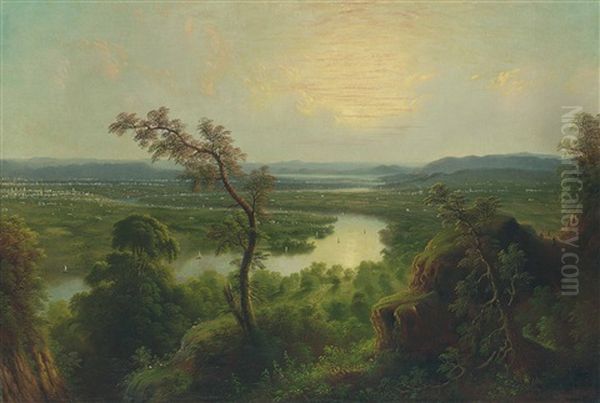 The Oxbow (northampton, Massachusetts) - view 1