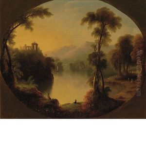 Italian Scene by Edmund C. Coates